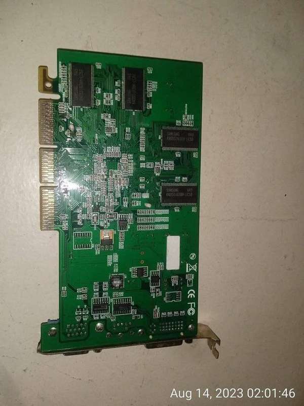Graphic Card MSI NVIDIA GEFORCE FX5500 256MB DDR SDRAM AGP 128-bit