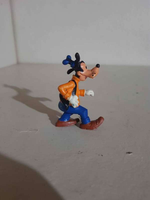 Vintage 1980's Walt Disney PVC Figurines Goofy