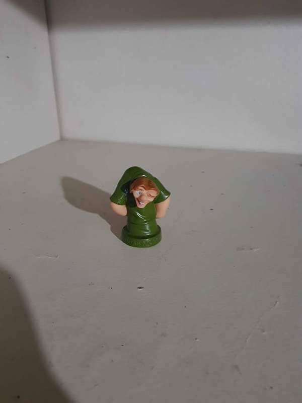 DISNEY- Hunchback of Notre Dame- vintage 1990s Plastic Finger Puppet