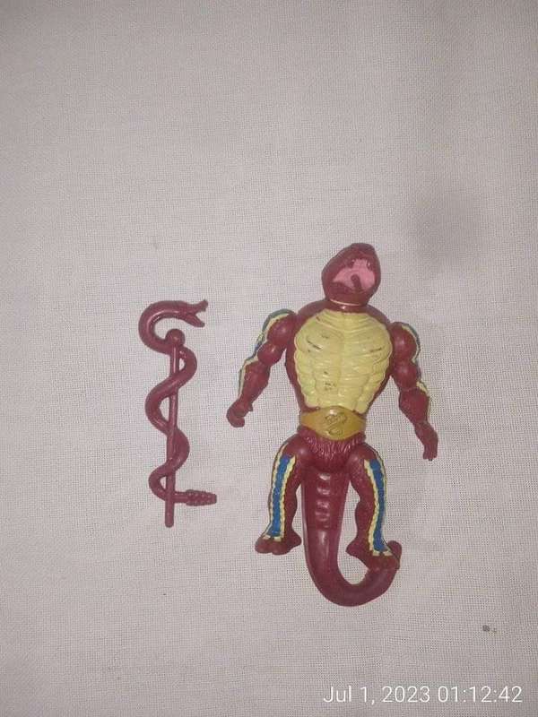 Vintage RATTLOR 1985 He-Man Masters Universe Figure MOTU
