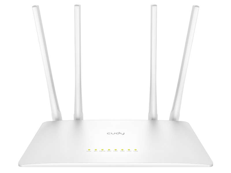 Cudy Dual Band Wifi 5 Router - 1200Mbps, 5Dbi, Fast Ethernet - Wr1200