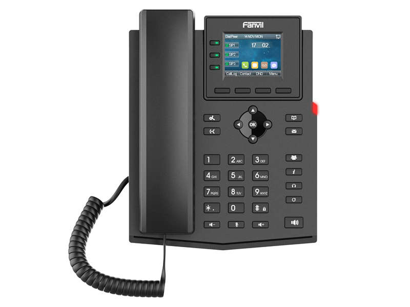 Fanvil 4Sip Colour Screen Poe Voip Phone X303P