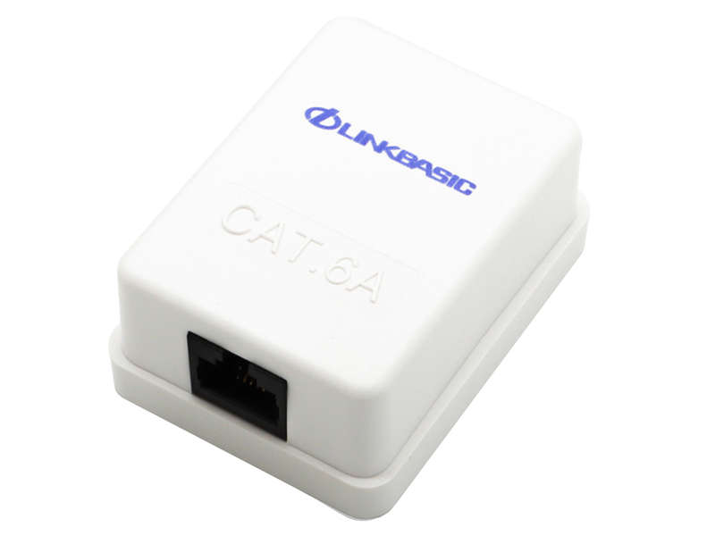 Linkbasic Cat6A Single Surface Mount Box