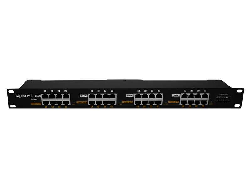 Scoop 16 Port Gigabit Passive Poe Injector