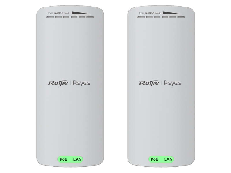 Reyee 2.4Ghz 300Mbps 8Dbi 70° Pre-Paired Kit Rg-Est100-E