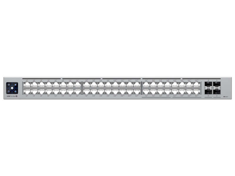 Ubiquiti Unifi Pro Max Switch 48 With 32Poe 16X 2.5Gbps Poe++ 720W Usw-Pro-Max-48-Poe