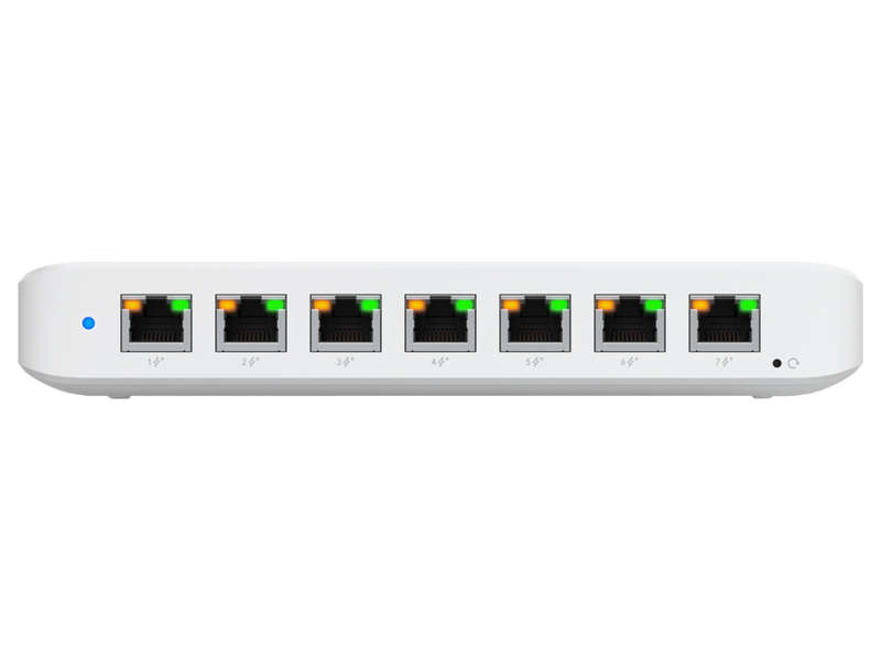 Ubiquiti Unifi Switch Ultra 8 Port Gigabit 1Poe Input 7 Poe Out 202W Usw-Ultra-210W