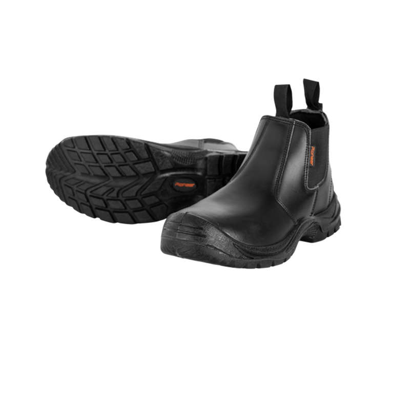 Pioneer Commander Chelsea Safety Boot - NRCS - STC - Black