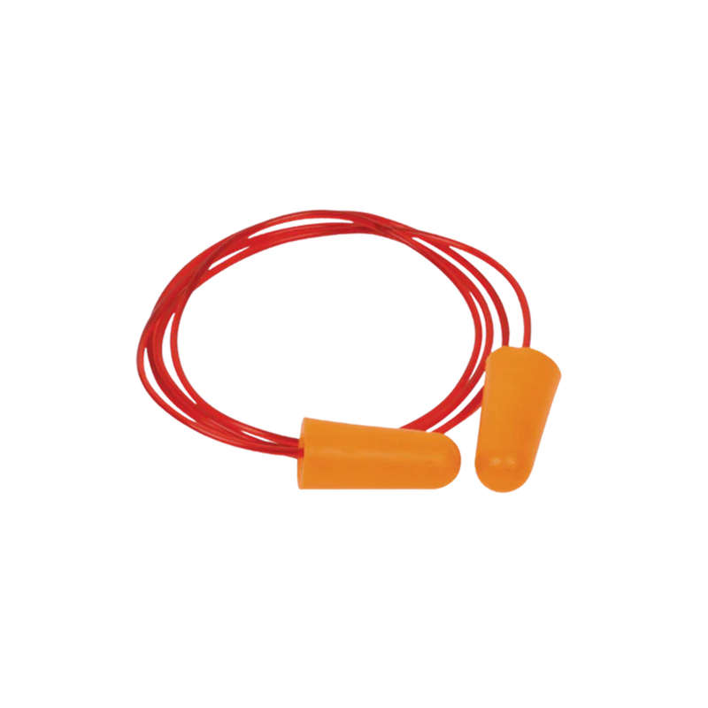 PU Foamed Corded Disposable Earplug - Box of 100