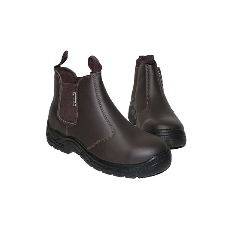 Pinnacle Austra Chelsea Safety Boot - NRCS - STC/SMS - Brown