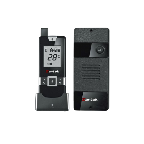 Zartek Digital Wireless Intercom Kit ZA-650-A Gate Station + Handset