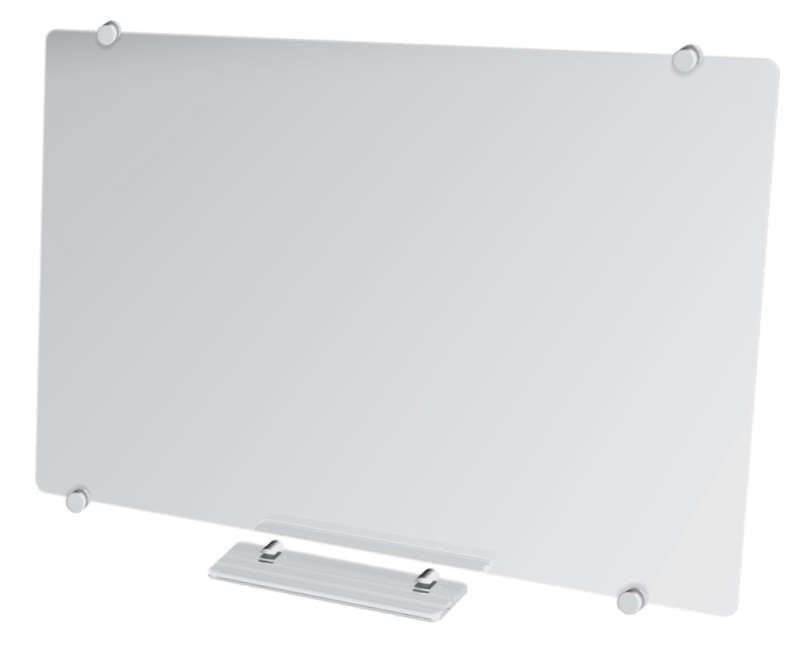 Parrot Glass Whiteboard Non-Magnetic (1200x1200mm)