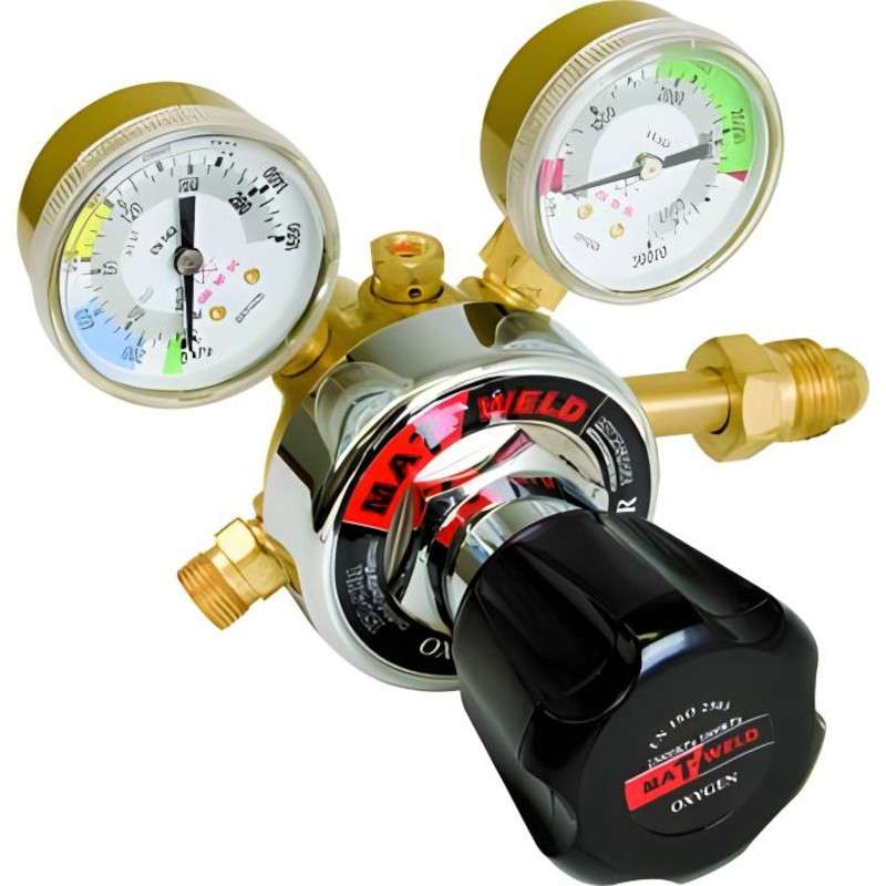 Matweld Regulator Oxygen Heavy Duty Multi Stage En
