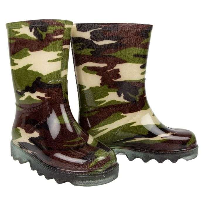 Kiddies Gumboots Size 8 Camouflage