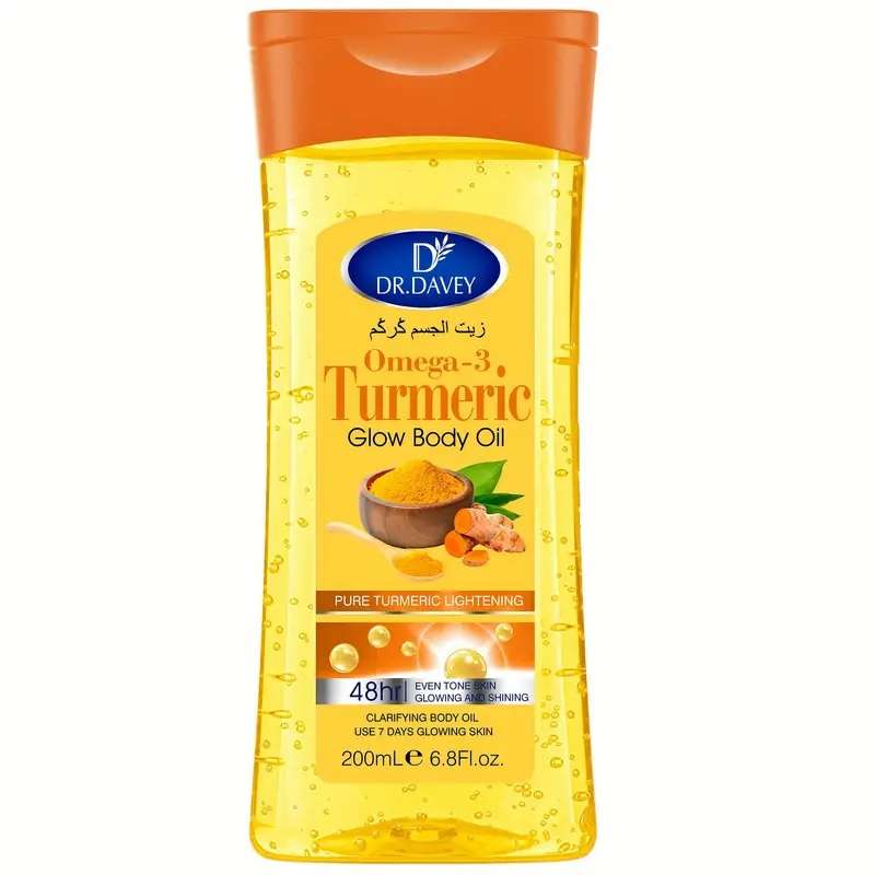 2 x Dr Davey  Turmeric Omega-3 Glow Body