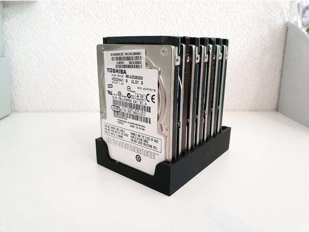 2.5" HDD Storage Holder (6 drives)