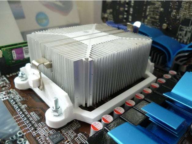 AMD AM2/AM3/AM3+ Cooler Fan Bracket BLACK