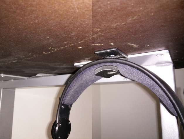 Under Desk Headphone Hook