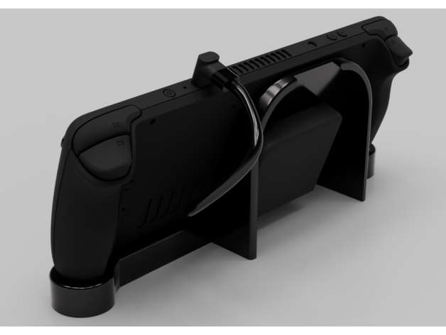 Steam Deck Dock/Display Stand - Black