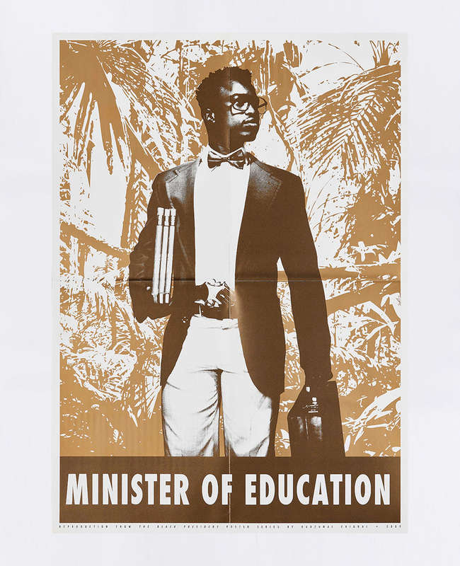 The Black President by Kudzanai Chiurai : book, posters, bag : Goodman Gallery