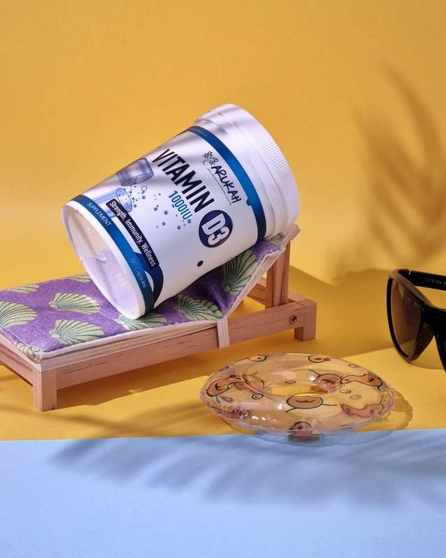 Arukah Vitamin D3 (1000iu) 90 Capsules
