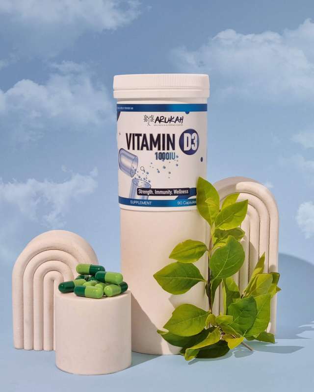 Arukah Vitamin D3 (1000iu) 90 Capsules