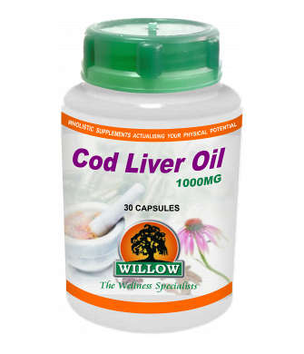 Cod Liver Oil 1000mg (30 Capsules)