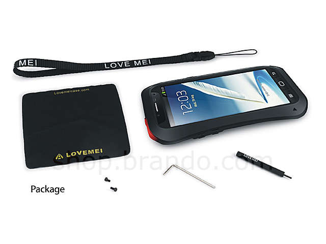 LOVE MEI Samsung Galaxy Note II Powerful Case