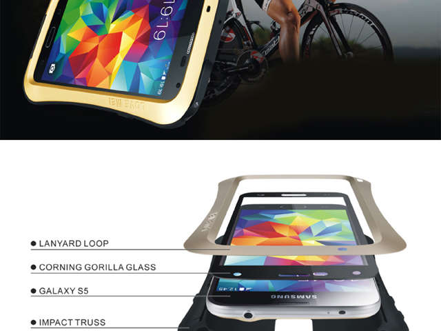 LOVE MEI Samsung Galaxy S5 Powerful Case