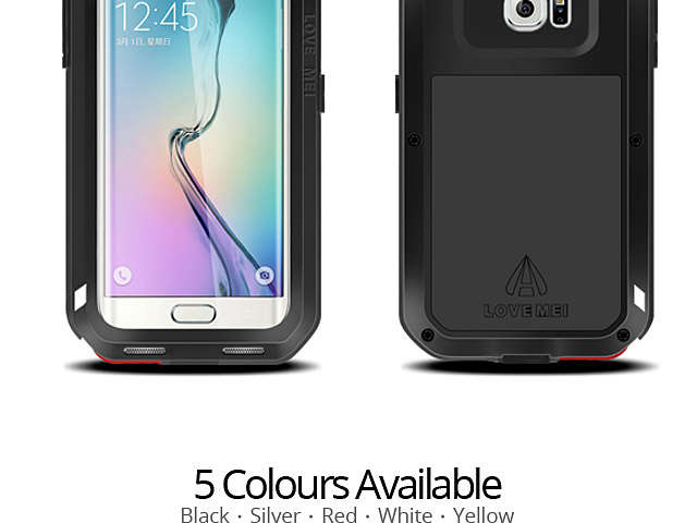 LOVE MEI Samsung Galaxy S6 edge Powerful Bumper Case