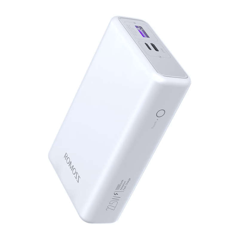 Romoss PAC10 10000mAh 20W Fast Charge Power Bank &#x2013; White