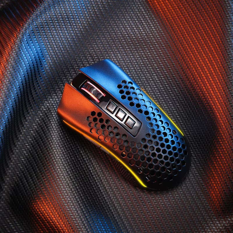 REDRAGON STORM 12400DPI 7 Buttons|Ergonomic Design|P3327 Optical Sensor|Lightweight Body|RGB Back...