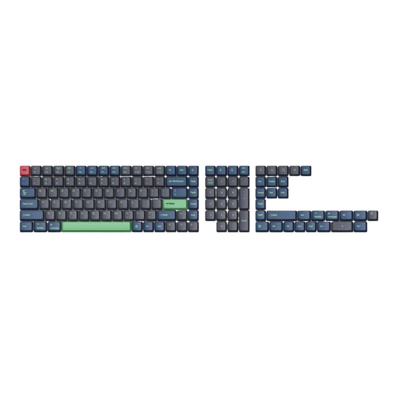 Keychron OEM Dye-Sub PBT Keycap Set &#x2013; Hacker (Version C, PBT, OEM Profile, MX-Compatible)