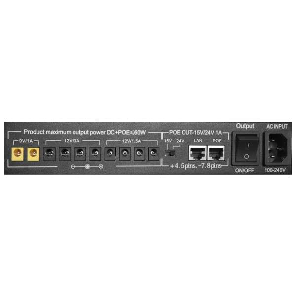 UltraLan Micro DC UPS (12V, 60W, 17.6AH)