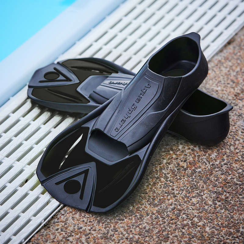 Aquasphere Microfin Junior Black - Swim Training Fin