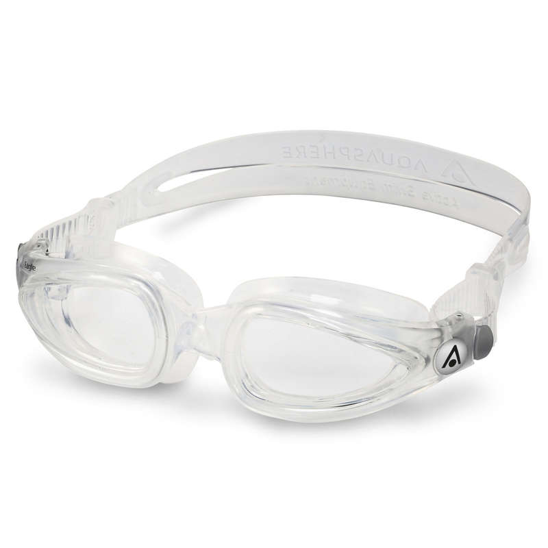 Aquasphere Eagle - Clear Lens - Transparent/Transparent Swim Goggles
