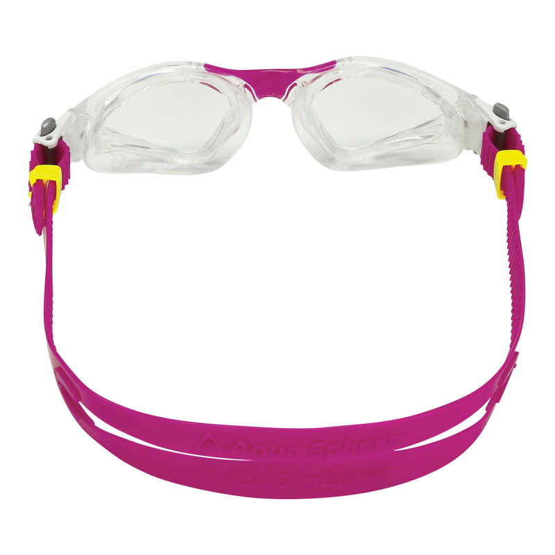 Aquasphere Kayenne Compact - Clear Lens - Transparent/Raspberry Swim Goggles