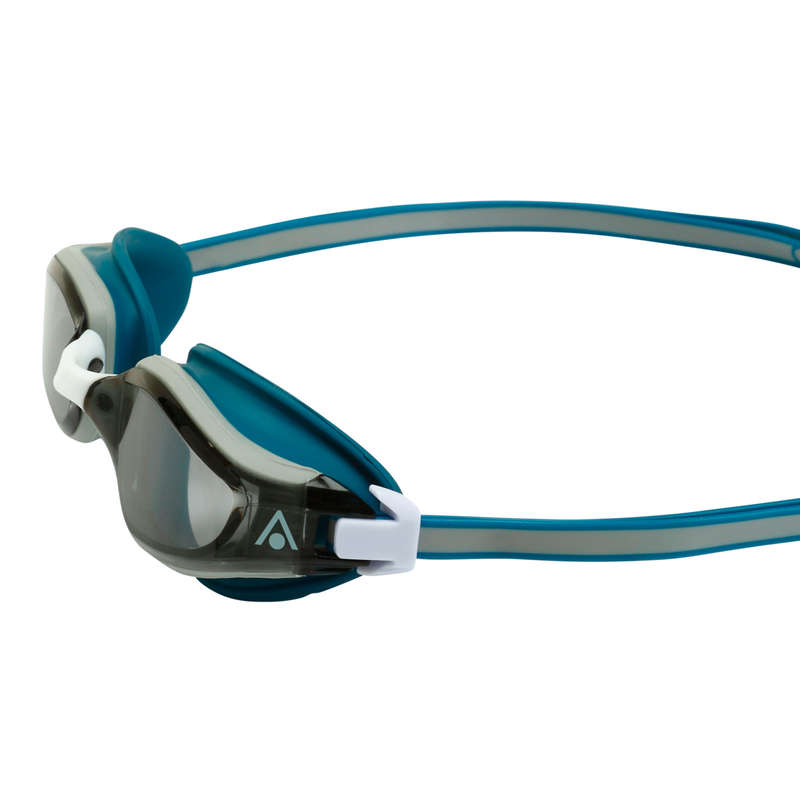 Aquasphere Fastlane - Smoke Lens - Petrol/Petrol Swim Racing Goggles