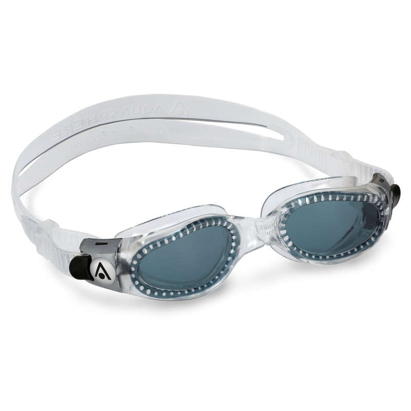 Aquasphere Kaiman Compact - Smoke Lens - Transparent/Transparent Swim Goggles