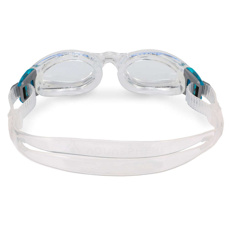 Aquasphere Kaiman Compact - Clear Lens - Transparent/Transparent-Blue Swim Goggles