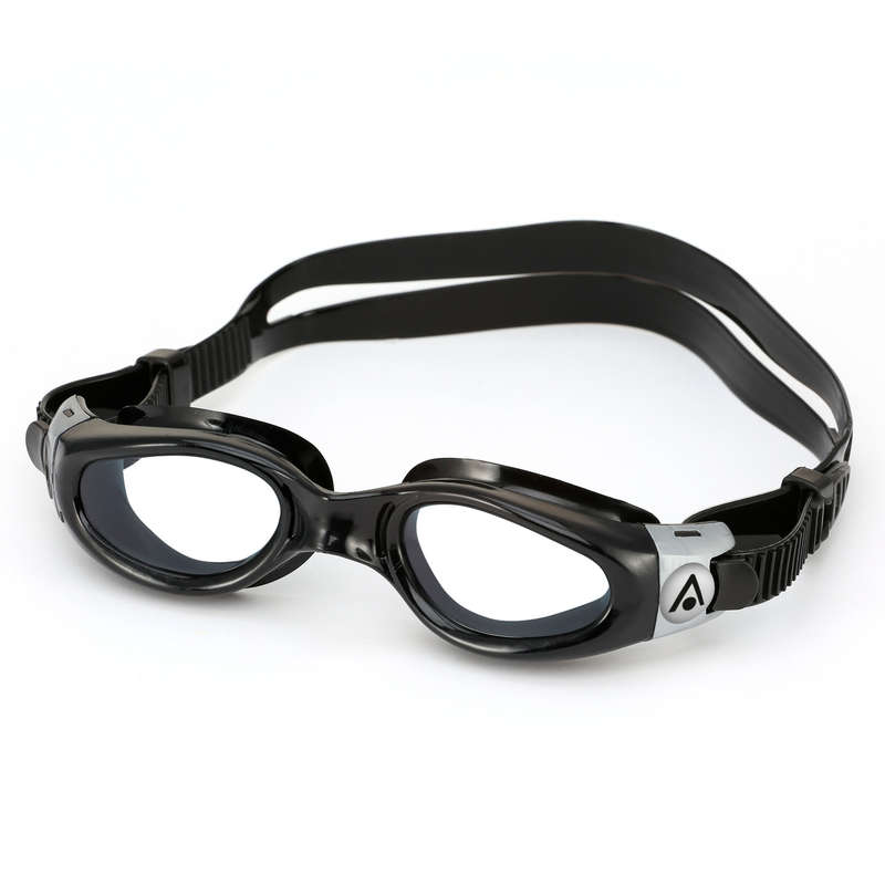Aquasphere Kaiman Compact - Clear Lens - Black/Black Swim Goggles