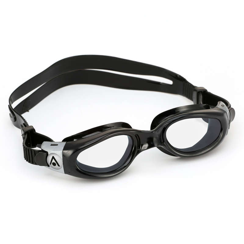 Aquasphere Kaiman Compact - Clear Lens - Black/Black Swim Goggles