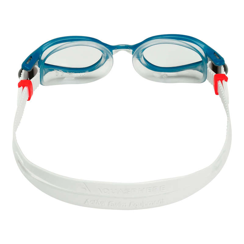 Aquasphere Kaiman Exo - Clear Lens - Petrol/Transparent Swim Goggles