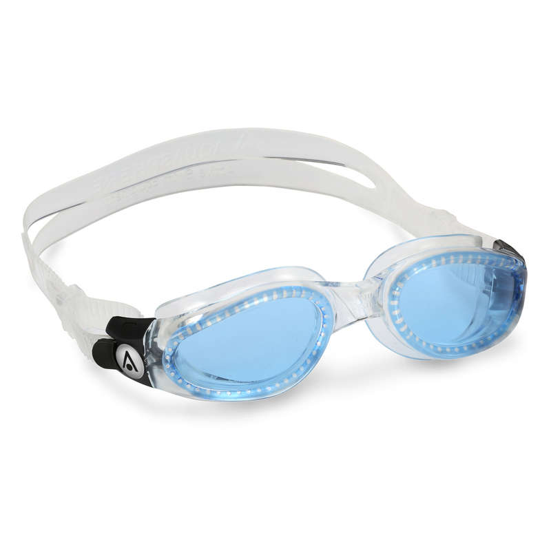 Aquasphere Kaiman - Blue Tinted Lens - Transparent/Transparent Swim Goggles