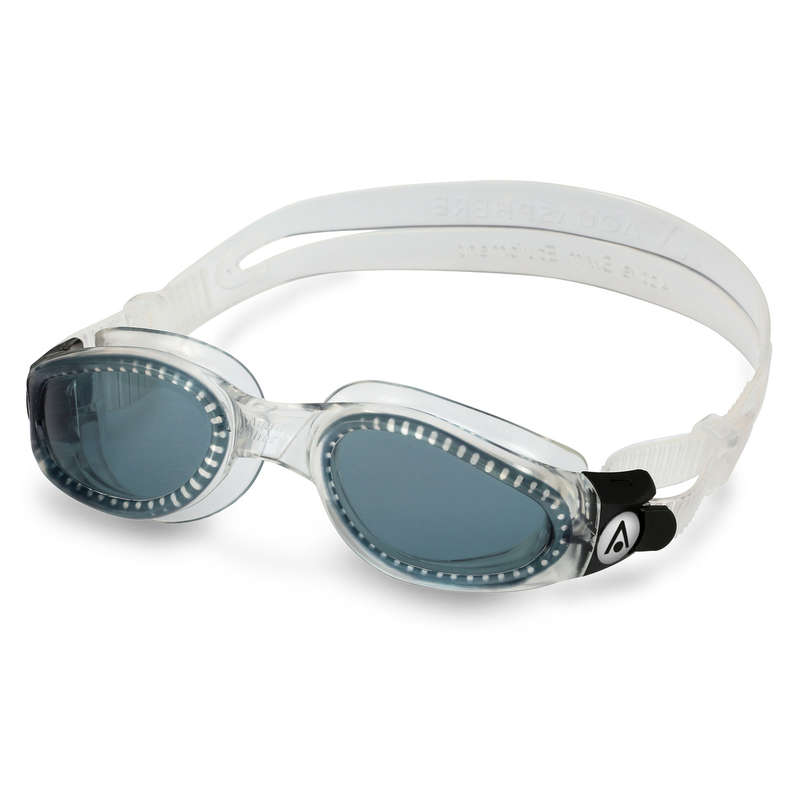 Aquasphere Kaiman - Smoke Lens - Transparent/Transparent Swim Goggles