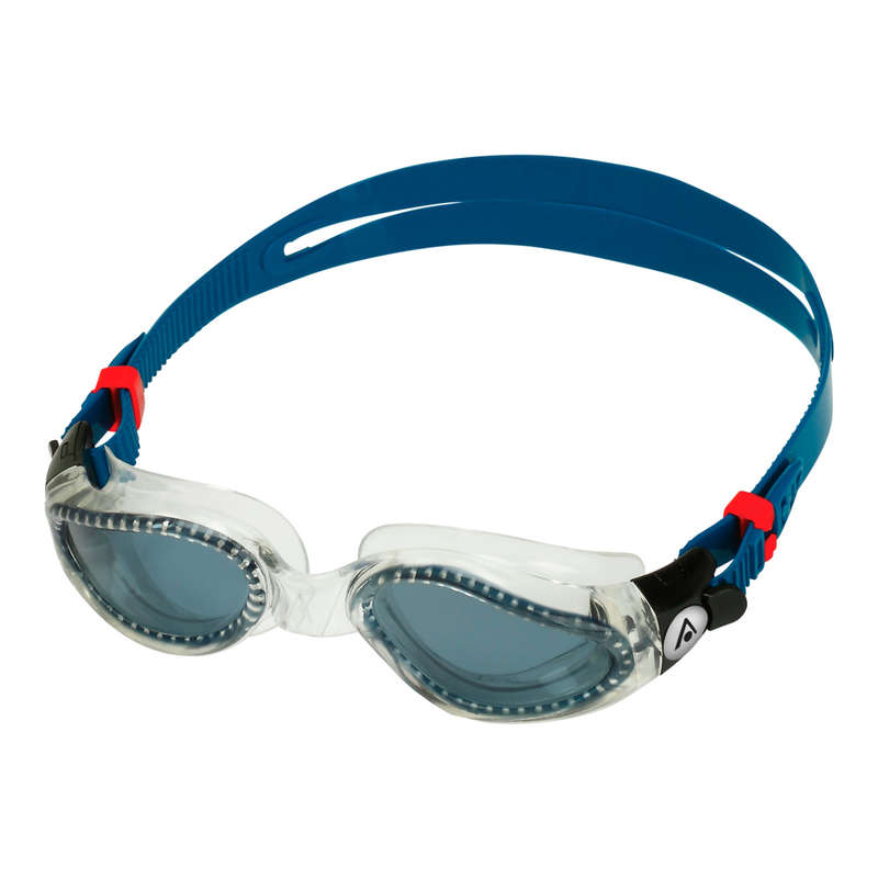 Aquasphere Kaiman - Smoke Lens - Clear/Petrol Swim Goggles