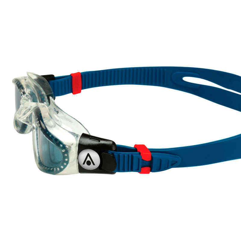 Aquasphere Kaiman - Smoke Lens - Clear/Petrol Swim Goggles