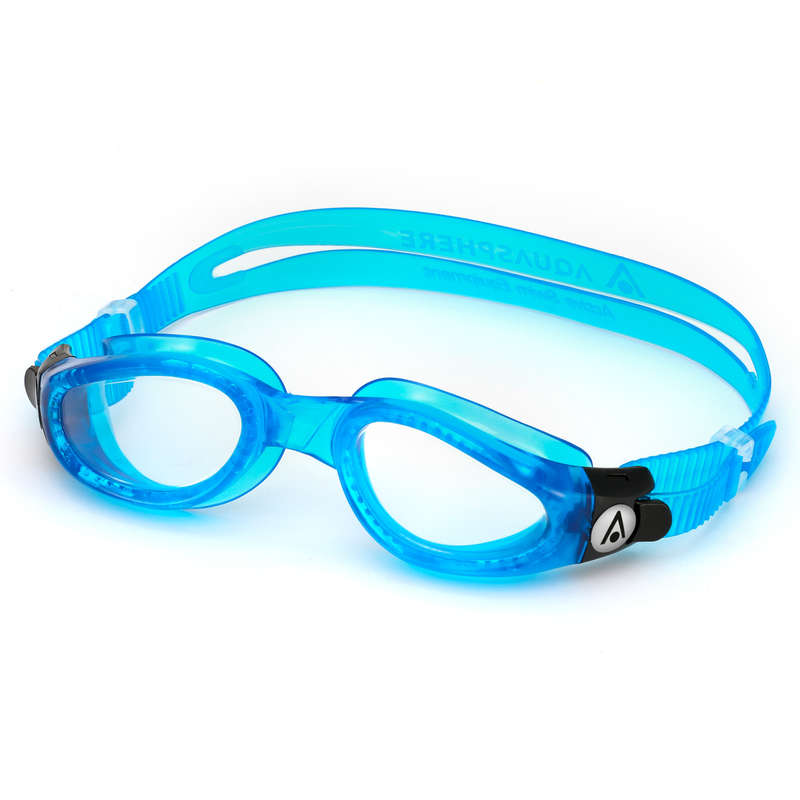 Aquasphere Kaiman - Clear Lens - Light-Blue/Transparent Swim Goggles
