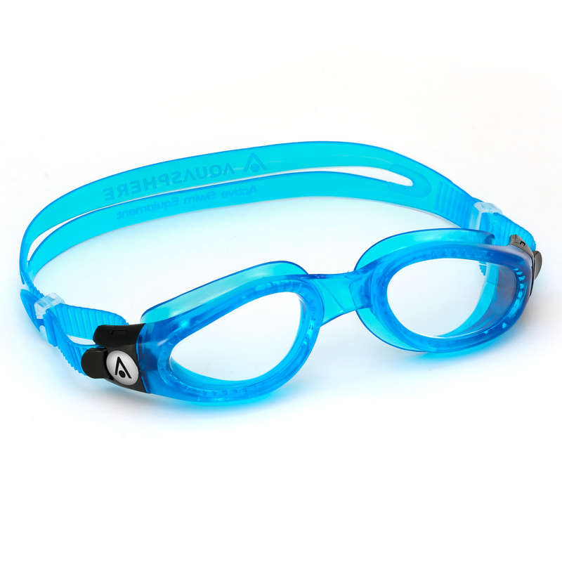 Aquasphere Kaiman - Clear Lens - Light-Blue/Transparent Swim Goggles