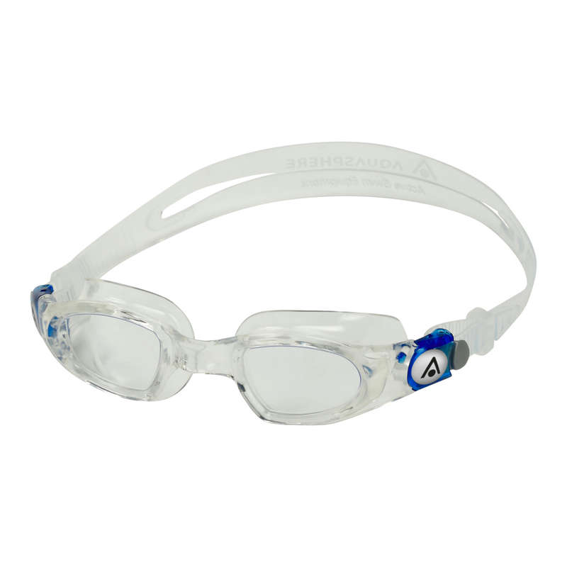 Aquasphere Mako 2.0 - Clear Lens - Transparent/Blue Swim Goggles